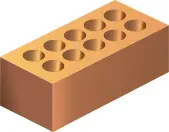 Vector image of construction element