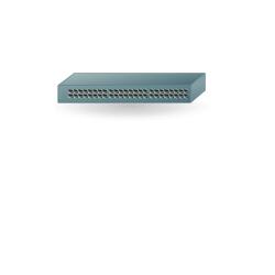 48-Port switch vector drawing