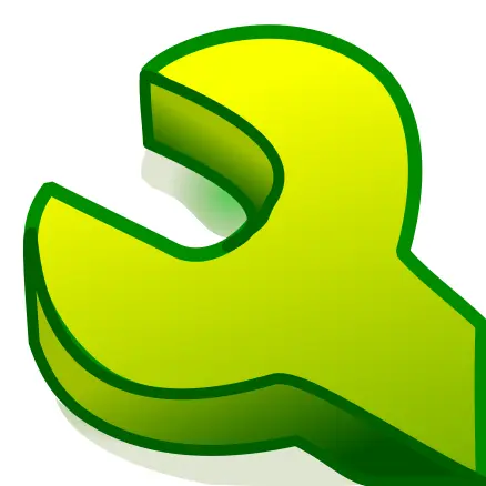 Green shades repair icon vector clip art