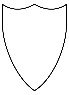 Swiss Shield Outline Shape