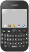 Smartphone with azerty keyboard vector graphics