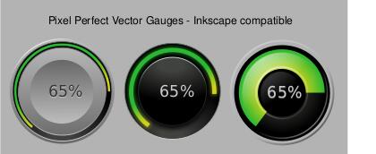 Gauge vector clip art