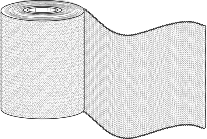 Medical bandage tape vector illustration