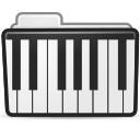 Keyboard icon vector image