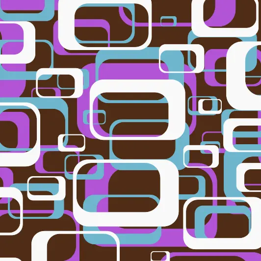 Retro brown and blue designer wallpaper vector clip art