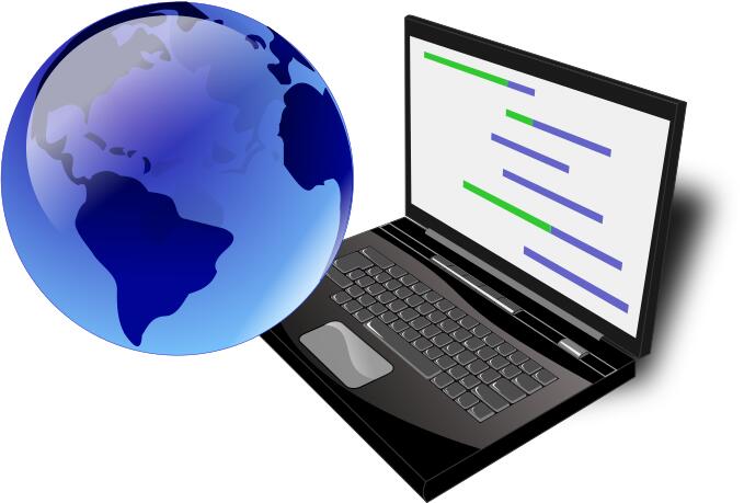 World project vector clip art