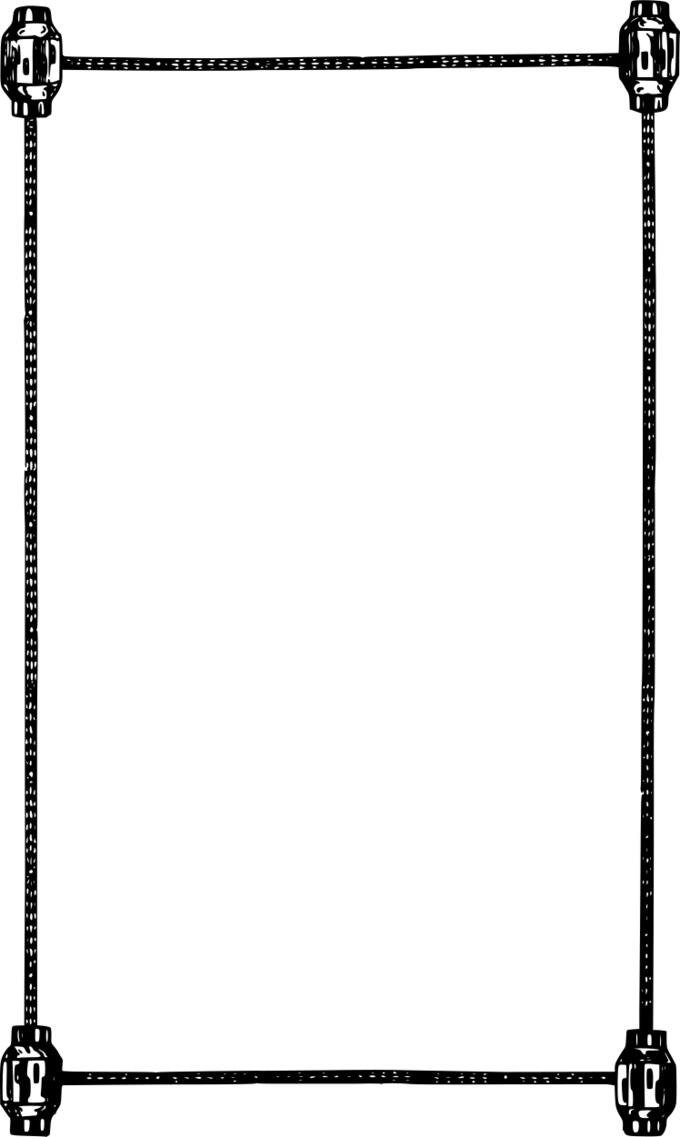 Lantern frame vector graphics