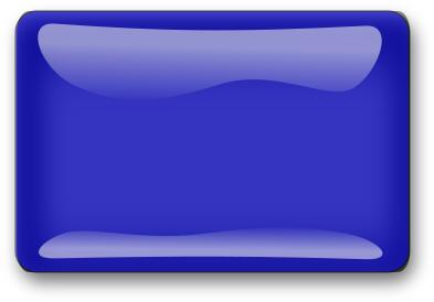 Gloss dark blue square button vector drawing