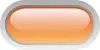 Pill shaped orange button vector graphics