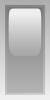 Rectangular gray box vector drawing