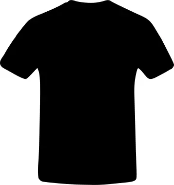 Blank t-shirt template vector graphics