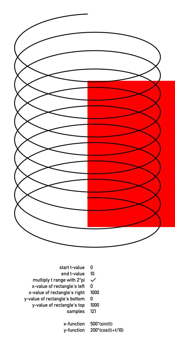 Vector image of coil spring