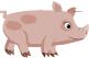 Npc Piggy vector illustration