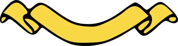 Vector drawing of banner old style