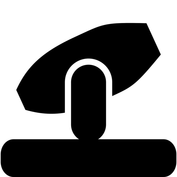 Vector image of moving studio light