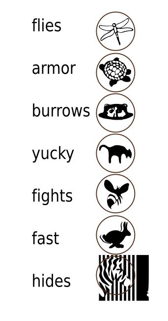 Phylo defense icons draft vector image