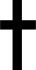 Pictogram for a cemetery vector image