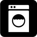 Pictogram for laundromat vector image