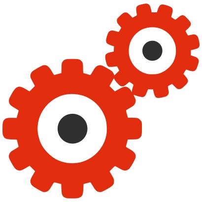 Gears vector clip art