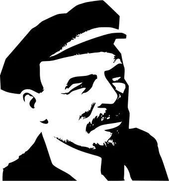 Lenin portrait vector