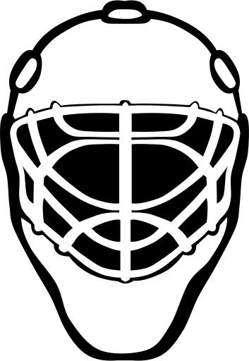 Hockey protection gear vector illustration