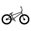 BMX like bike vector clip art