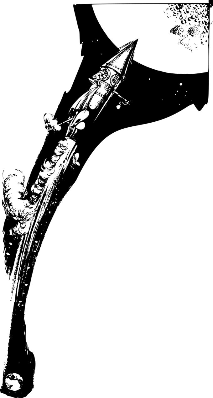 Earth to the Moon illustration from 1922 vector image