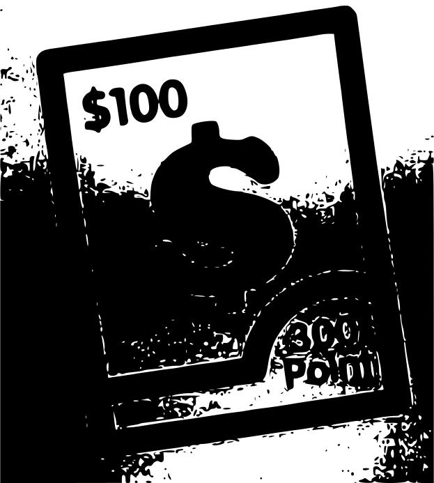 300 points for 100USD sign vector graphics