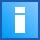 Blue alert warning icon vector clip art