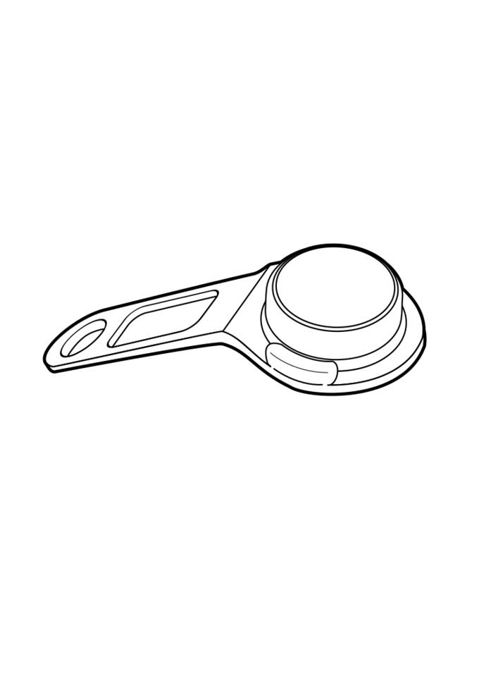 Touchmemory key vector image