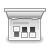 Vector drawing of switch box for computer settings