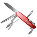 Swiss army knife photorealistic vector clip art
