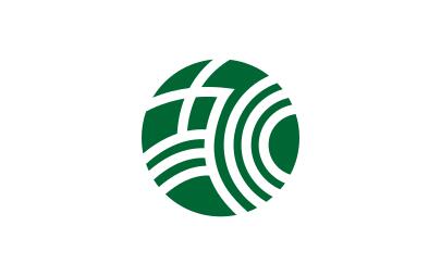 Official flag of former Kamikawa vector graphics