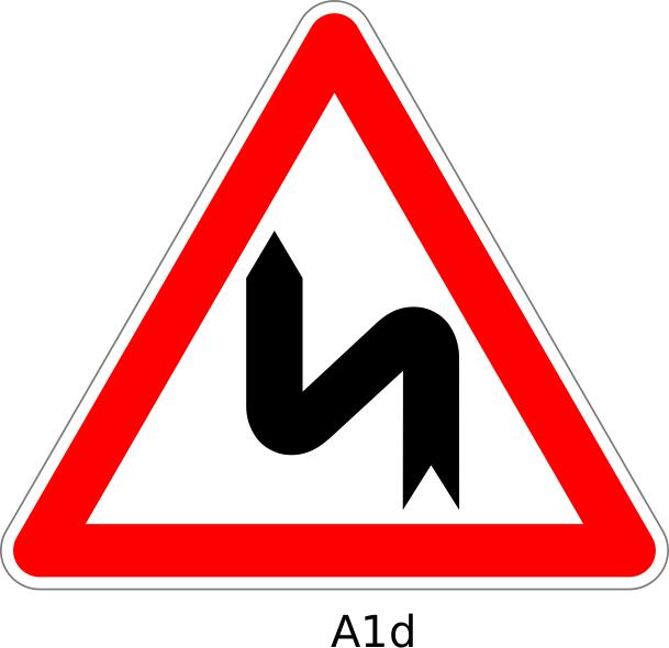Double curve sign