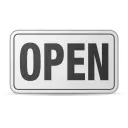 Open sign vector clip art