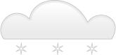 Pastel colored snow sign vector clip art