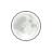 Vector illustration of color weather forecast icon for clear night sky