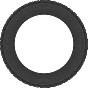 Rally tire vector clip art