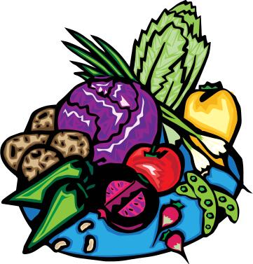 Veggies mix vector clip art