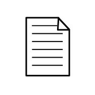 Vector clip art of copier paper icon