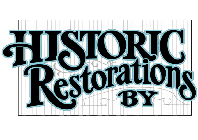 Vector illustration of historic restorations banner