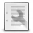 Vector clip art of document properties computer OS icon