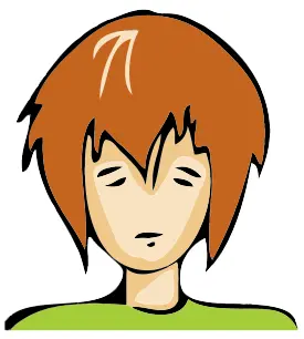 Emo boy avatar vector image