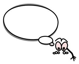 Speech bubble pointning down vector illustration