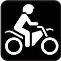 Pictogram for motorbikes only vector image
