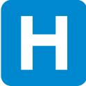 Pictogram for a hospital vector image