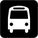 Pictogram for bus stop vector image