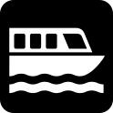 Pictogram for boat dock vector image
