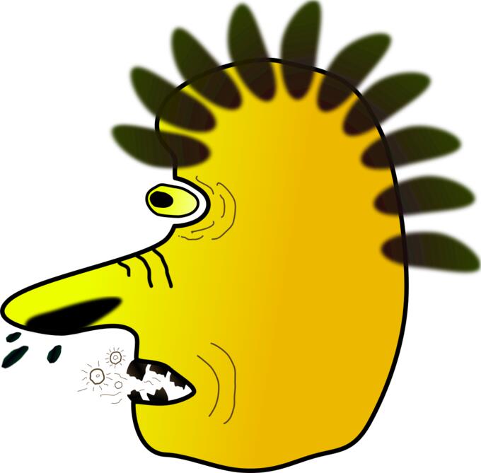 Warlock character profile vector image