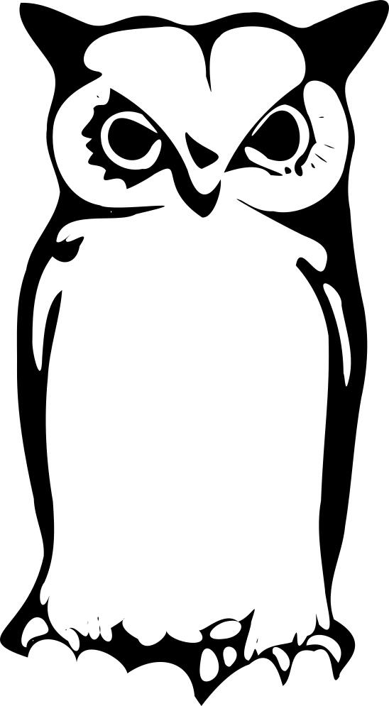 Owl vector clip art